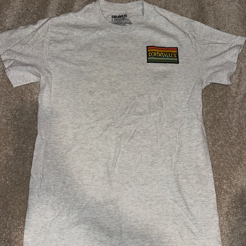 Dravus Light Gray Men's Short Sleeve Tee